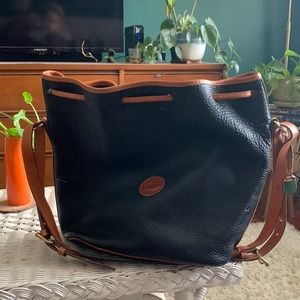 Vintage Dooney & Bourke boho Bucket Bag